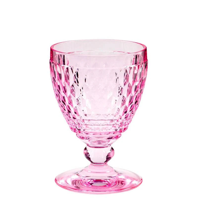 20 cl - Boston Calice Vino Rosso in Vetro - Set 4 Pezzi