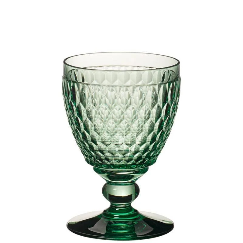 20 cl - Boston Calice Vino Rosso in Vetro - Set 4 Pezzi