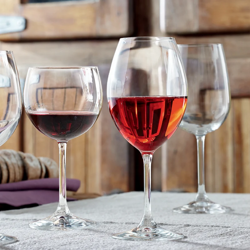 48 cl - Riserva Calice Vino Rosso in Vetro - Set 6 Pezzi