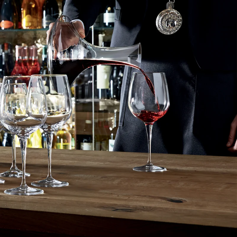 55 cl - Riserva Calice Vino Rosso Bordeaux in Vetro - Set 6 Pezzi