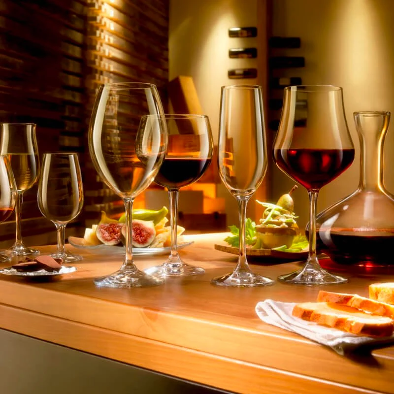 55 cl - Riserva Calice Vino Rosso Bordeaux in Vetro - Set 6 Pezzi