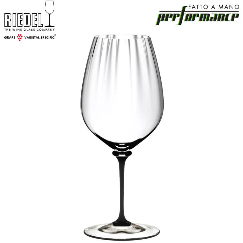 83.4 cl - Fatto A Mano Performance Calice Vino Rosso Cabernet Merlot in Vetro