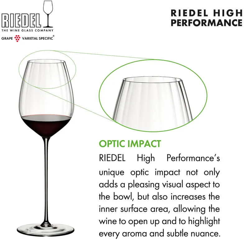 83.4 cl - High Performance Calice Vino Rosso Cabernet in Vetro