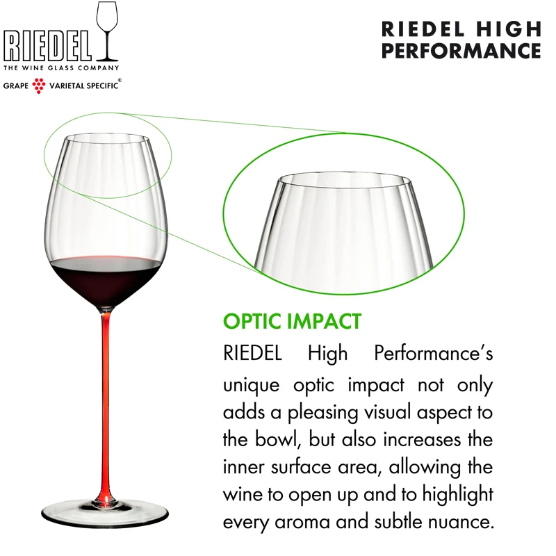 83.4 cl - High Performance Calice Vino Rosso Cabernet in Vetro