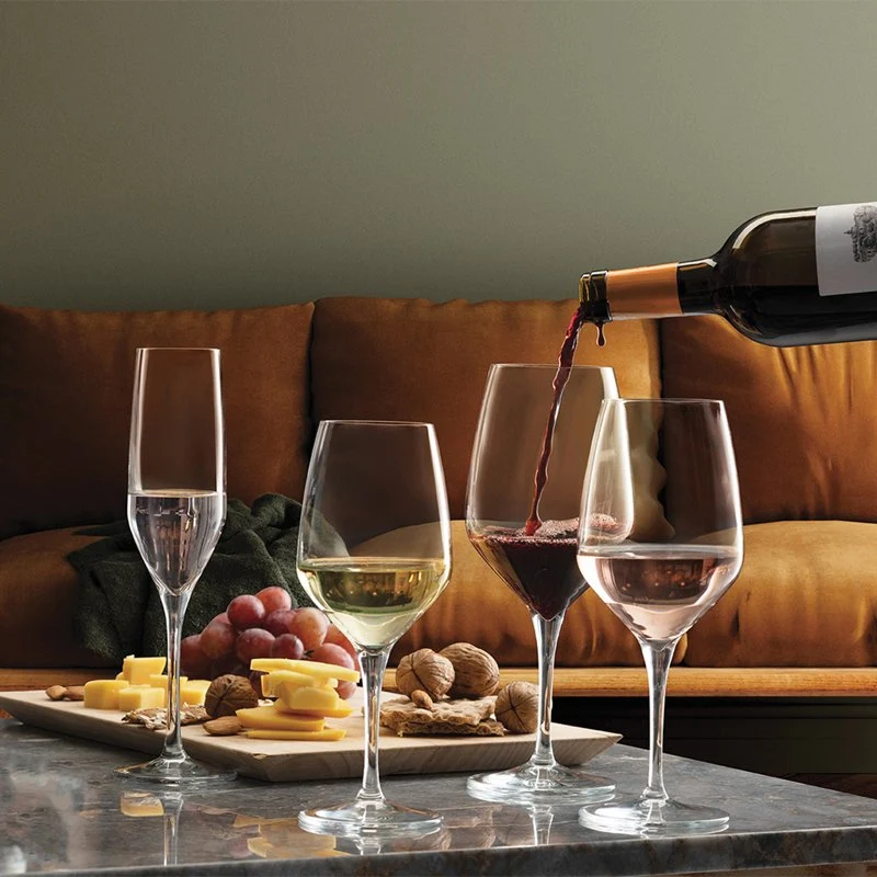 47 cl - Napa Calice Vino Rosso in Vetro - Set 6 Pezzi