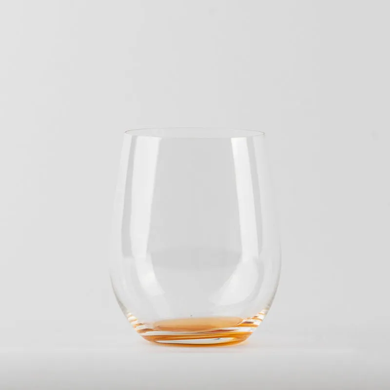 32 cl - O Happy Bicchiere Vino Multiuso in Vetro - Set 4 Pezzi