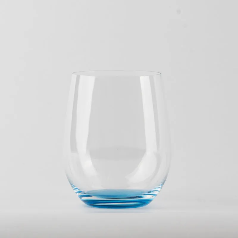 32 cl - O Happy Bicchiere Vino Multiuso in Vetro - Set 4 Pezzi