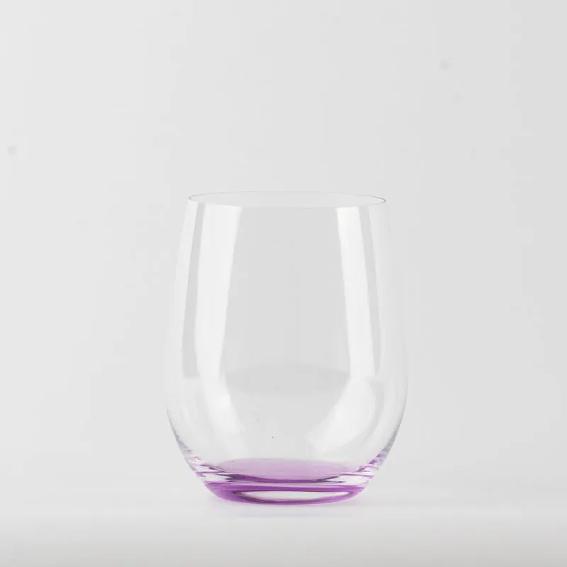 32 cl - O Happy Bicchiere Vino Multiuso in Vetro - Set 4 Pezzi