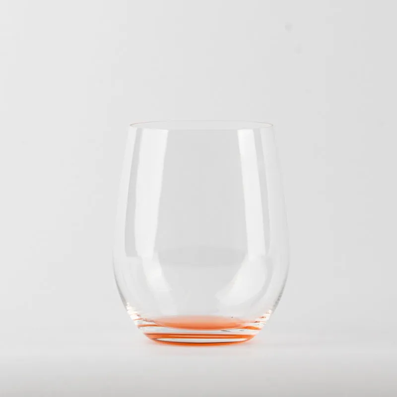 32 cl - O Happy Bicchiere Vino Multiuso in Vetro - Set 4 Pezzi