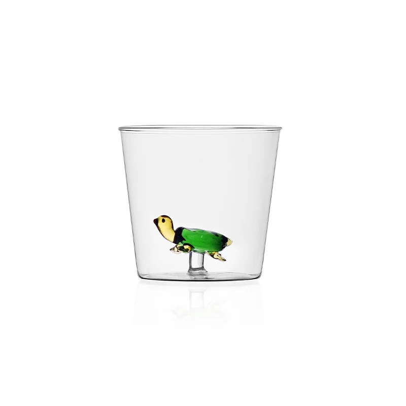 30 cl - Animal Farm Bicchiere Acqua in Vetro Borosilicato - Set 6 Pezzi