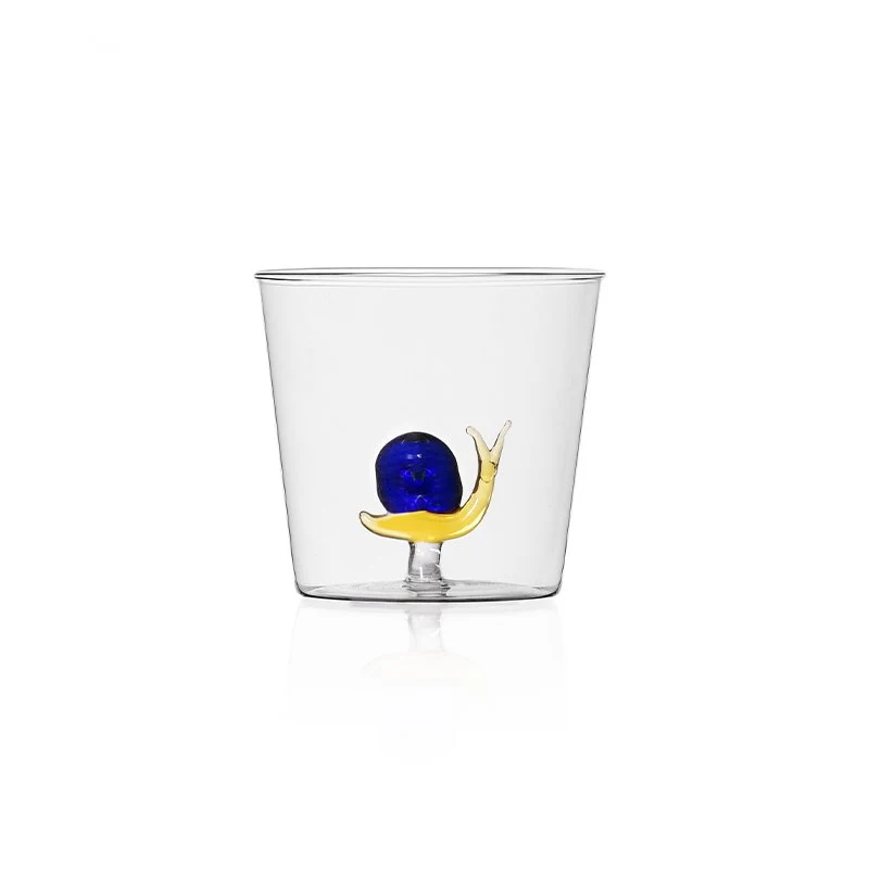 30 cl - Animal Farm Bicchiere Acqua in Vetro Borosilicato - Set 6 Pezzi
