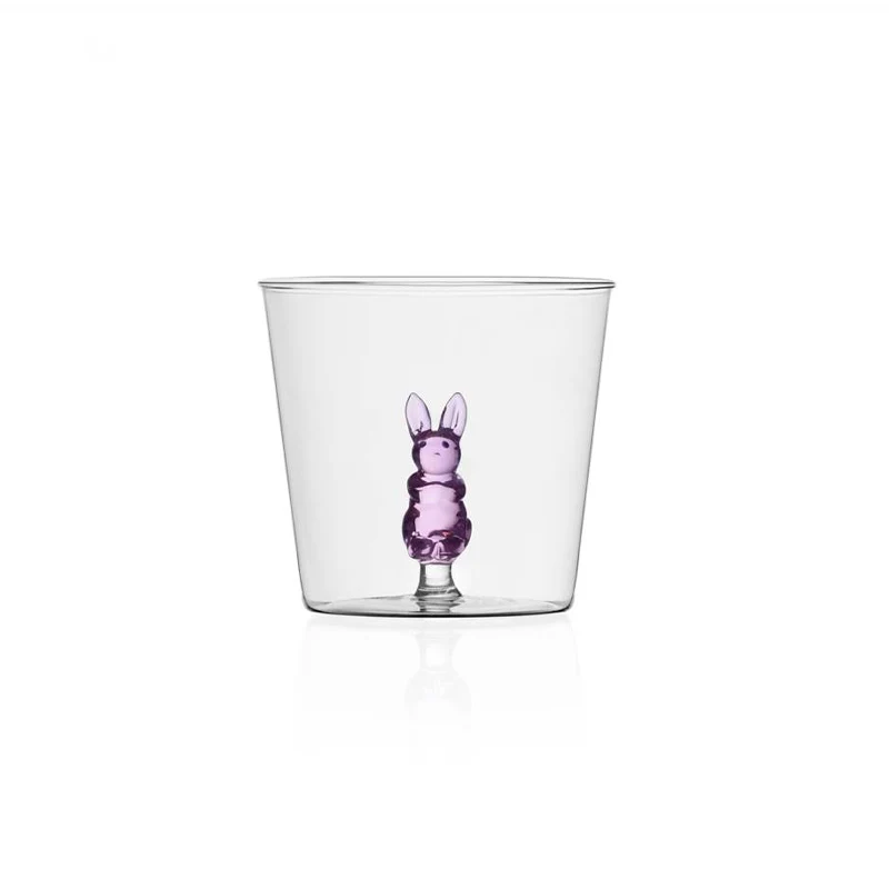 30 cl - Animal Farm Bicchiere Acqua in Vetro Borosilicato - Set 6 Pezzi