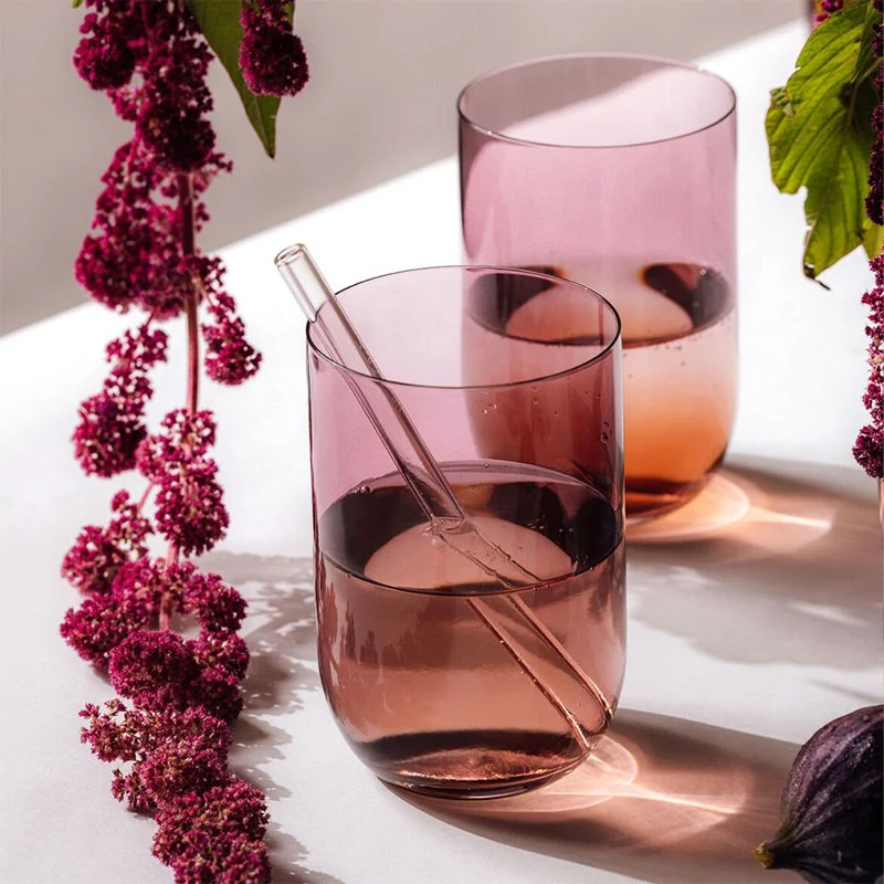 38.5 cl - Like Bicchiere Bibita in Vetro - Set 2 Pezzi