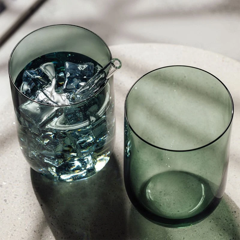 38.5 cl - Like Bicchiere Bibita in Vetro - Set 2 Pezzi