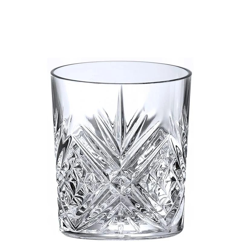 30 cl - Broadway Bicchiere Whisky in Vetro - Set 6 Pezzi