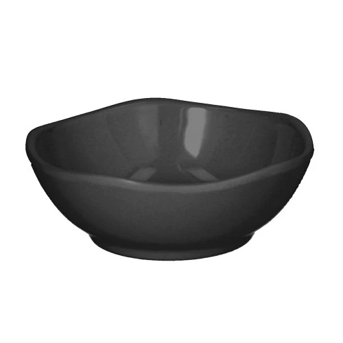 Coppetta Esagonale Ø cm 8,5x3, colore Nero, collezione Show Plate - Tognana Porcellane
