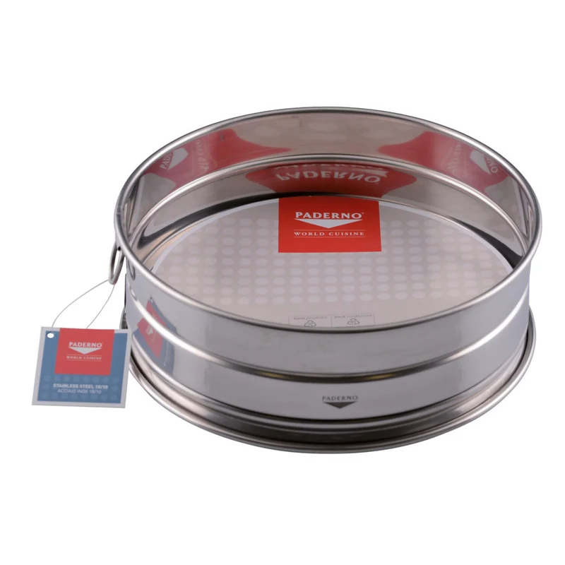 Setaccio inox infarina pesce cm.35 h.8