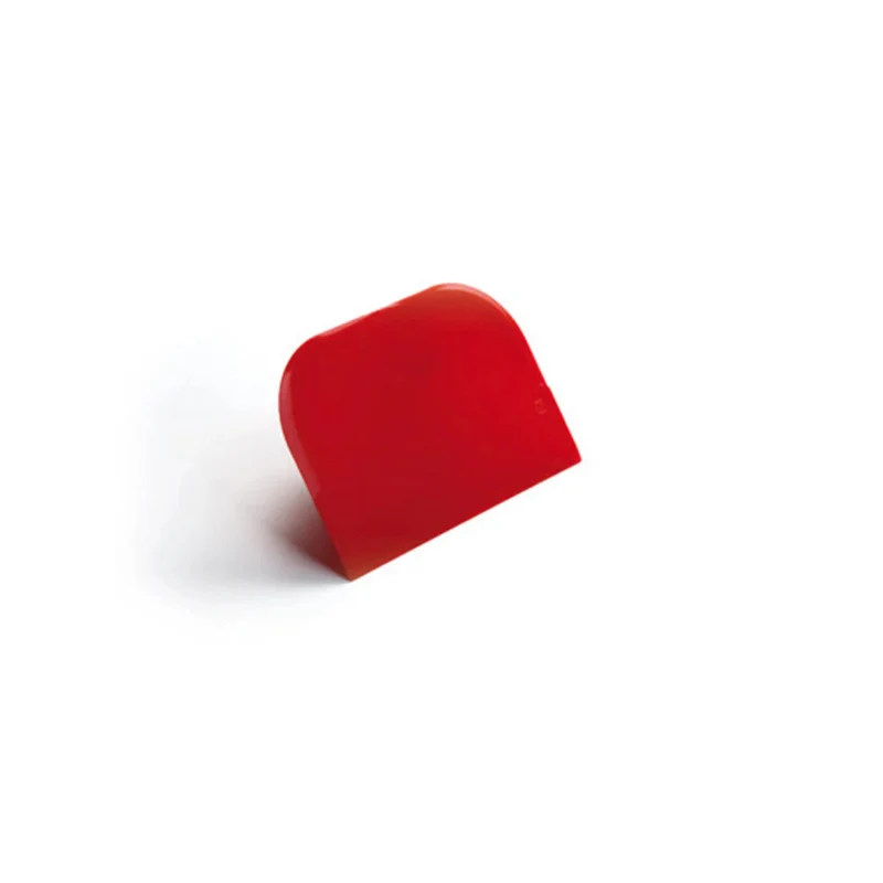 Raschietto polipropilene cm.12.1x8.1 rosso