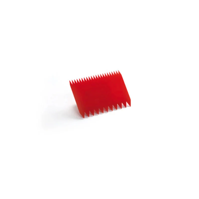 Raschietto polipropilene cm.11x8 doppia rigatura