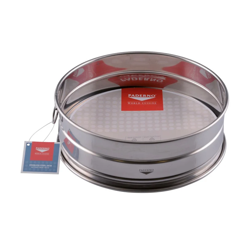 Setaccio inox farina cm.35 h.8