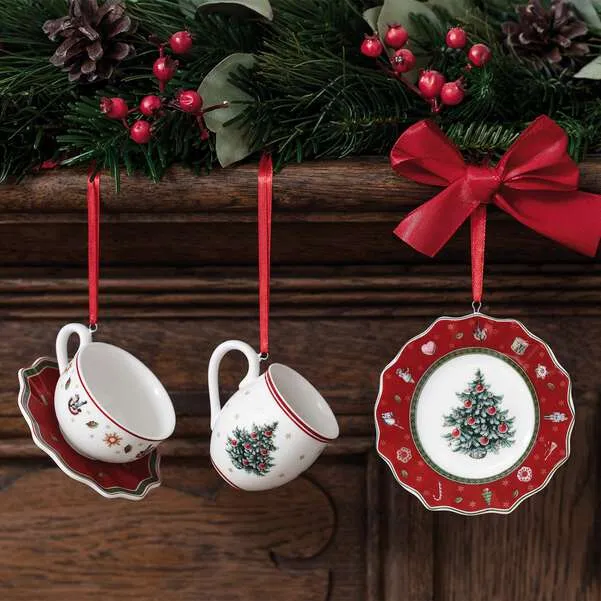 Toy's Delight Addobbi natalizi rosso, 0 x 0 mm, Premium Porcelain