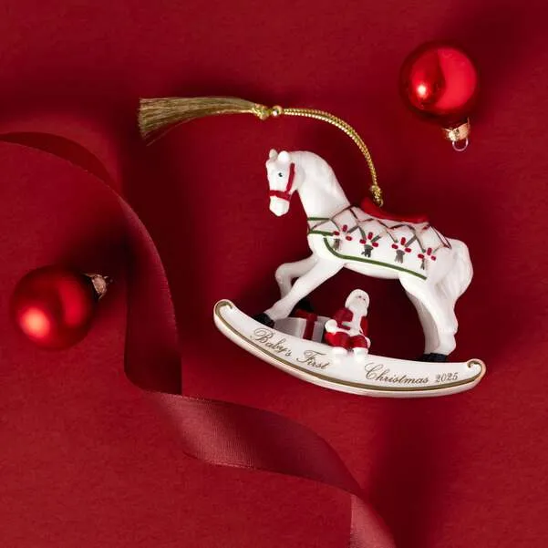 Villeroy - Christmas Classics Addobbi natalizi multicolore, 10,9 x 3,8 x 8,9 cm