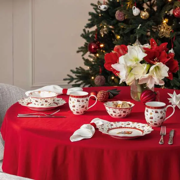 Toy's Delight Set di piatti multicolore, Premium Porcelain - set 4 piatti