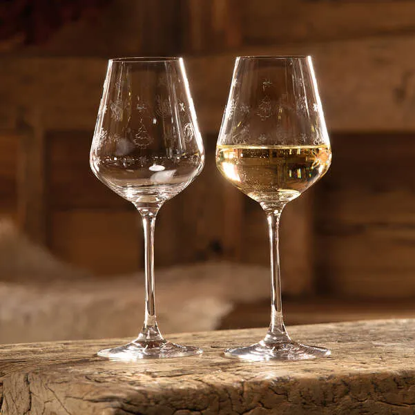 Toy's Delight Bicchiere da vino bianco trasparente, 120 ml - set da 2