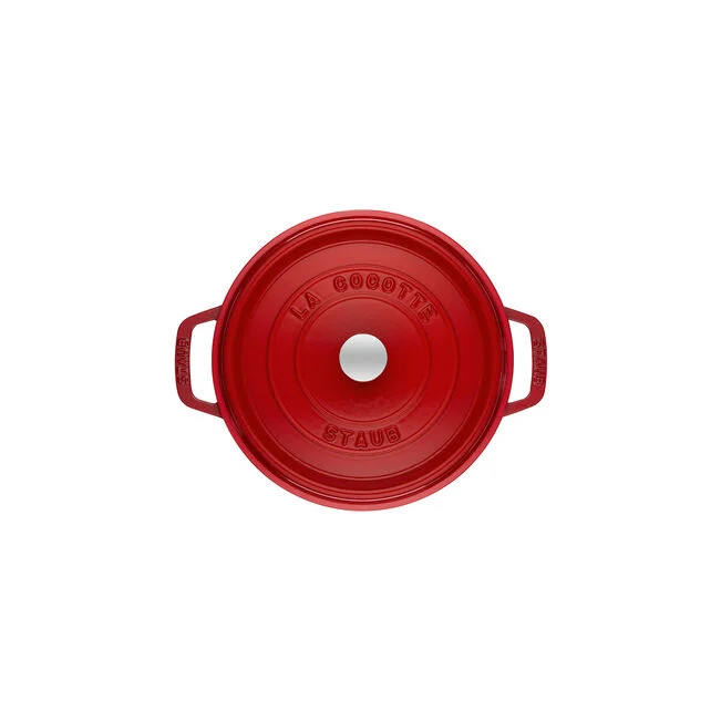 Cocotte rotonda - 30 cm, ciliegia