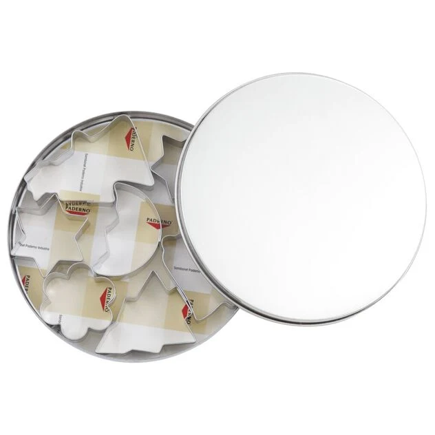 SET 7 Taglia pasta Natale - Acciaio Inox
