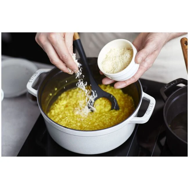 Cucchiaio risotto, nero - 31 cm