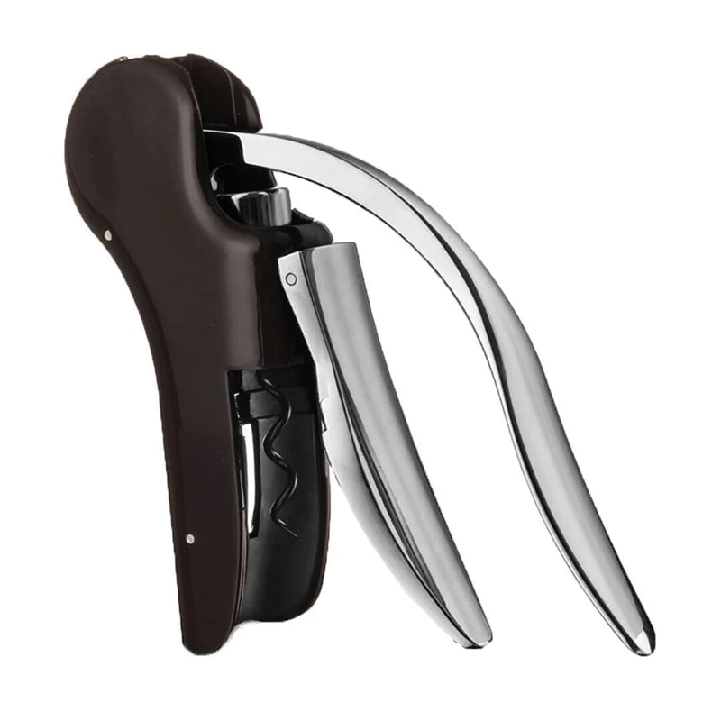 Vacu Vin Automatico Verticale Marrone Argento