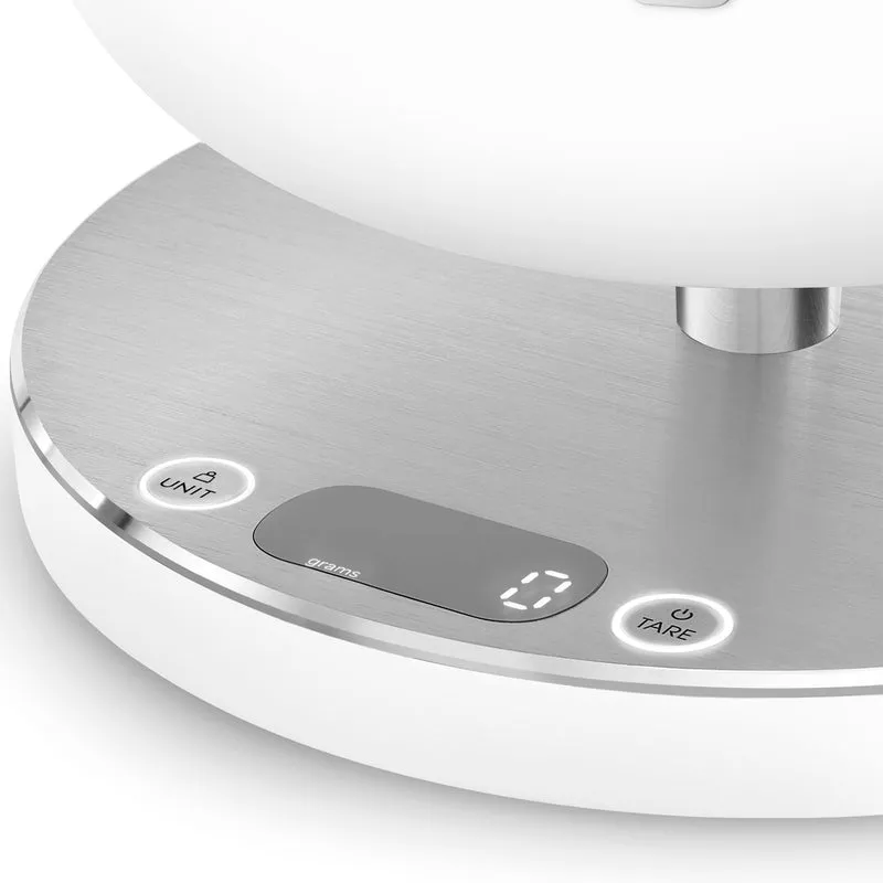 Bilancia da cucina Digitale - Bianco, Opaca