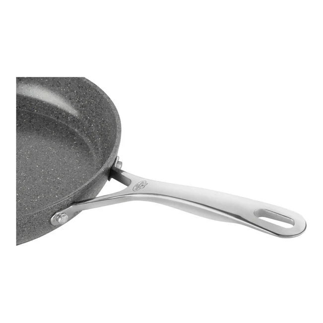 SALINA Padella in Alluminio Antiaderente, Base dura Titanio senza Pfas - 24 cm