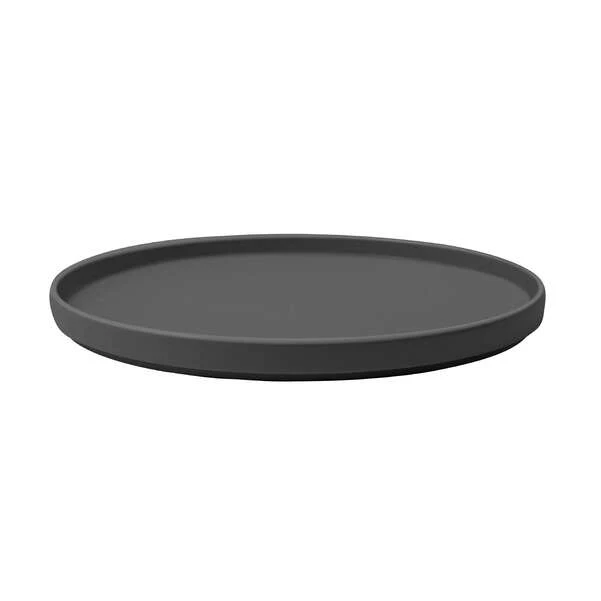 La Boule Piatto piano nero, Ø23,8 cm, Premium Porcelain