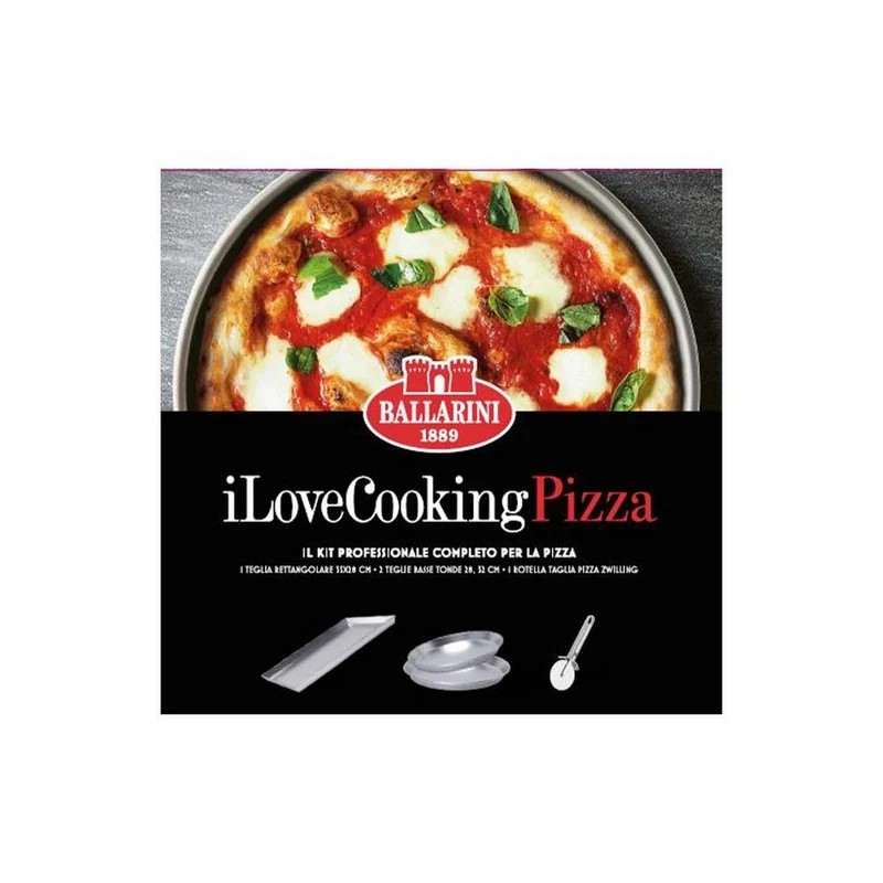 SET 4 PZ - I LOVE COOKING PIZZA
