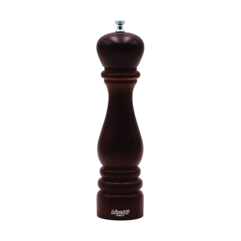 Macinapepe legno roma cm.25 pepe faggio tinta noce bisetti