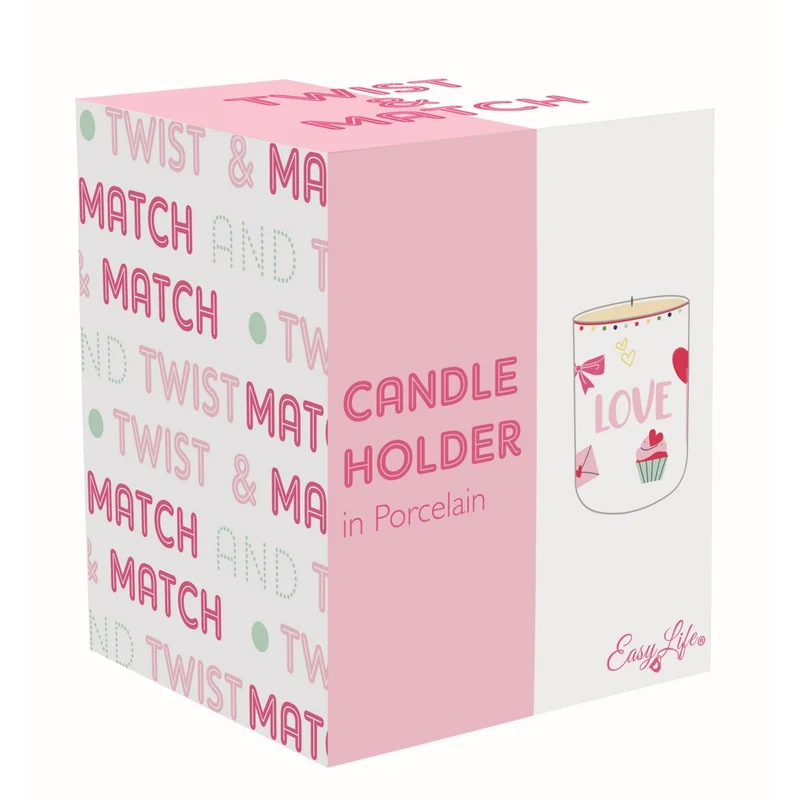 Candela profumata in barattolo - Twist & Match Acquamarina