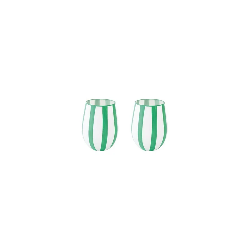 Set 2 Bicchieri Acqua - 500ml GREEN