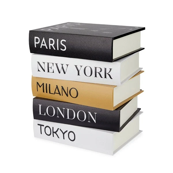 Tavolino Metropolitan Book Stack legno
