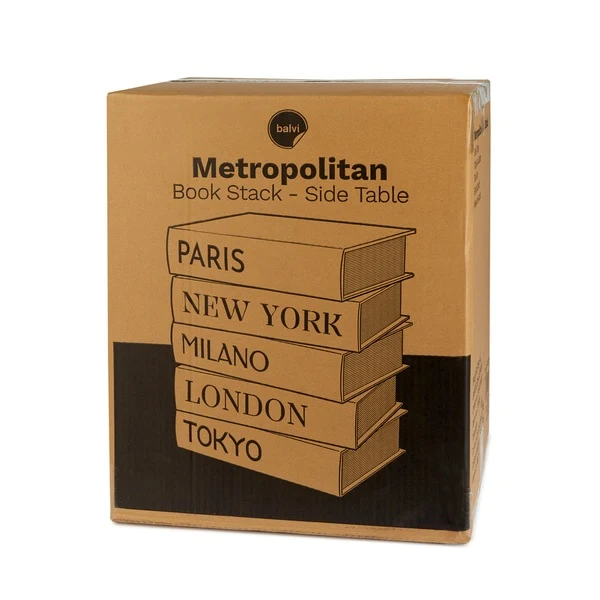 Tavolino Metropolitan Book Stack legno