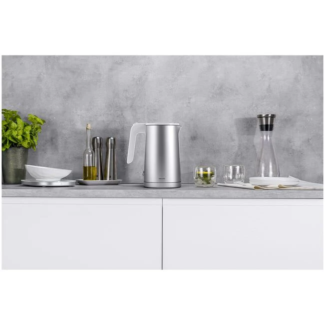 ENFINIGY Bollitore elettrico - 1 l, Argento