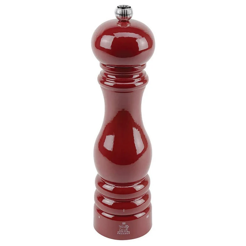 Macinasale legno paris cm.30 sale faggio laccato rosso peugeot