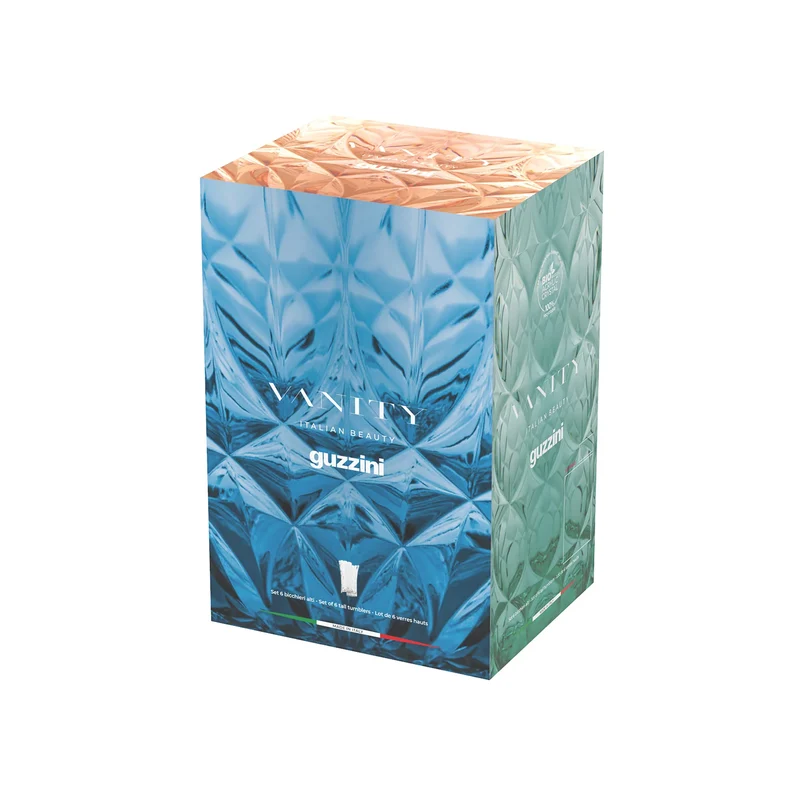 PORTABICCHIERI UNIVERSALE "VANITY" - DENIM BLUE