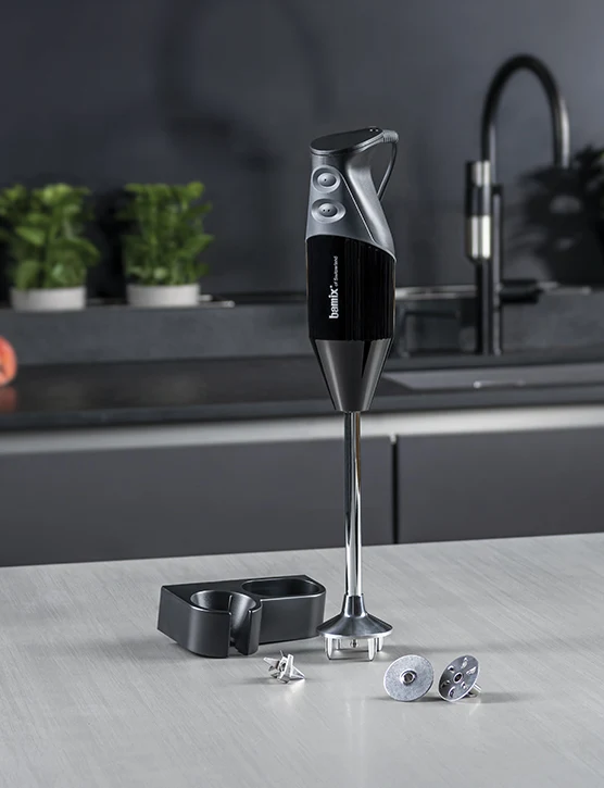 G200 Frullatore A Immersione In Acciaio Inox di colore nero