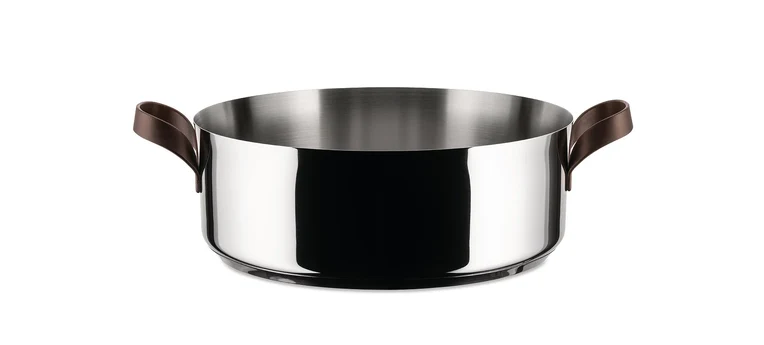 Alessi - Edo casseruola bassa a 2 manici 28 cm - PU102/28