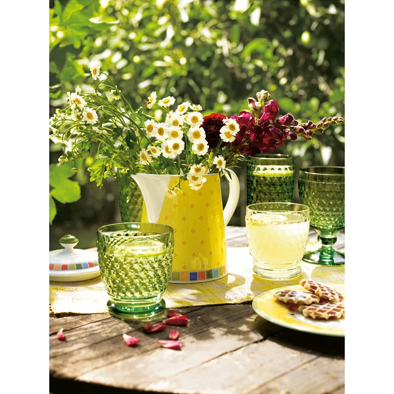 BOSTON Calice da acqua - Verde, 250 ml, cristallo