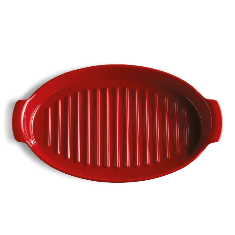 Piatto Papillote - colore rosso