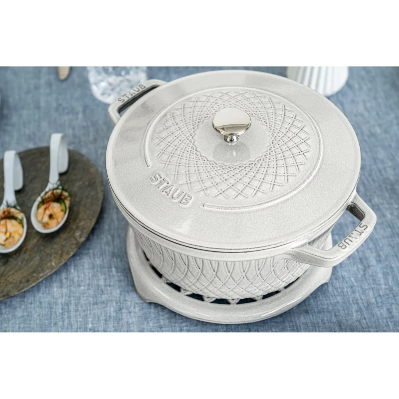 Cocotte Twister - 24cm Tartufo Bianco