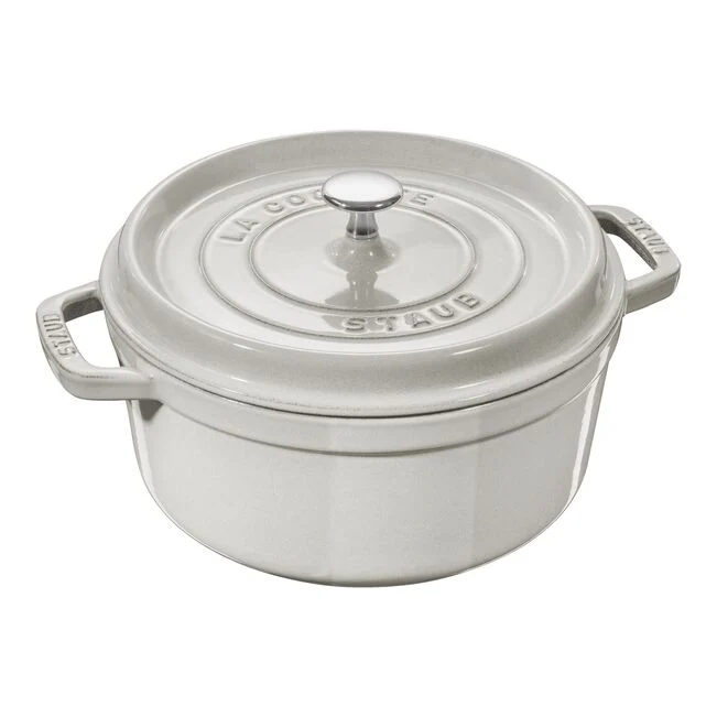 Cocotte rotonda - 24 cm, Tartufo Bianco